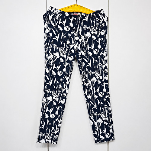 Ascari damenhose blau - damenhose, blau/weiß