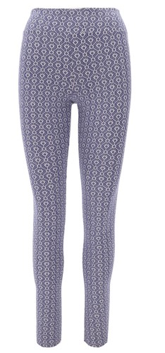 Jacquard yoga hose - jacquard,