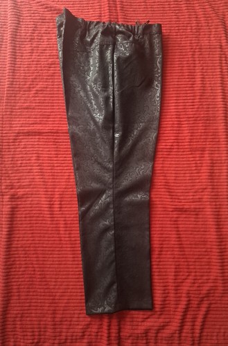 Schwarze jacquard hose - schwarze, 25